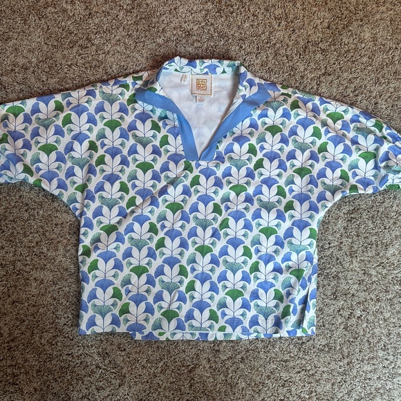 Emily McCarthy Maiden Trellis Poppy Top - Picture 4 of 4